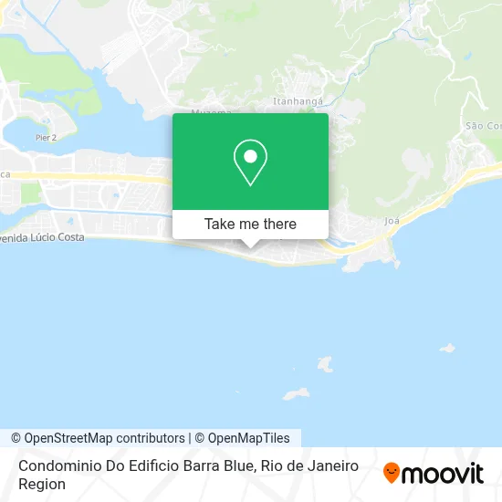 Condominio Do Edificio Barra Blue map