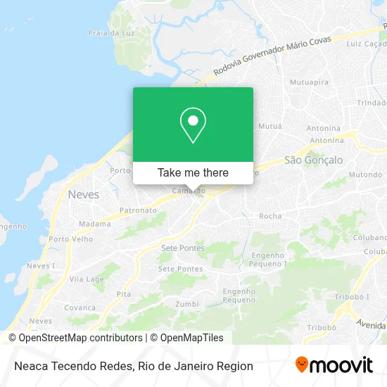 Neaca Tecendo Redes map
