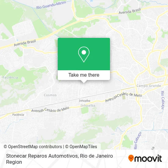 Stonecar Reparos Automotivos map