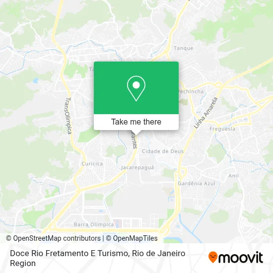 Doce Rio Fretamento E Turismo map