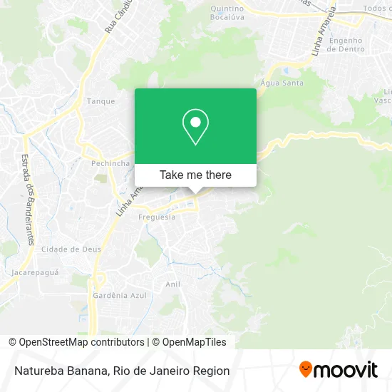 Natureba Banana map
