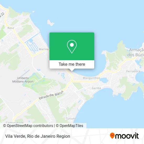 Vila Verde map