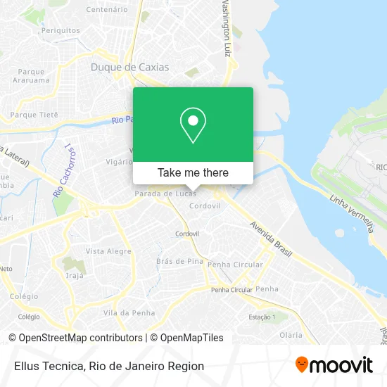 Ellus Tecnica map