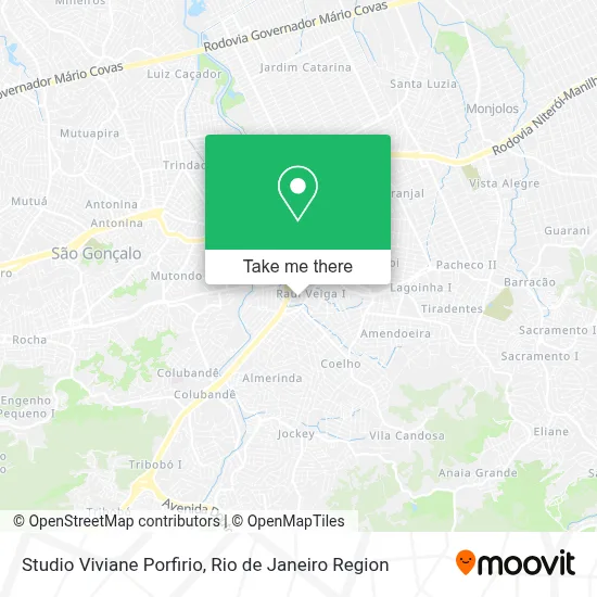 Studio Viviane Porfirio map