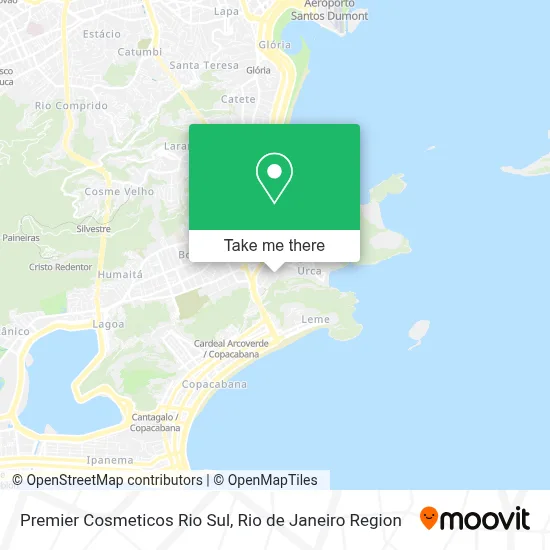 Premier Cosmeticos Rio Sul map