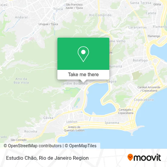 Estudio Chão map