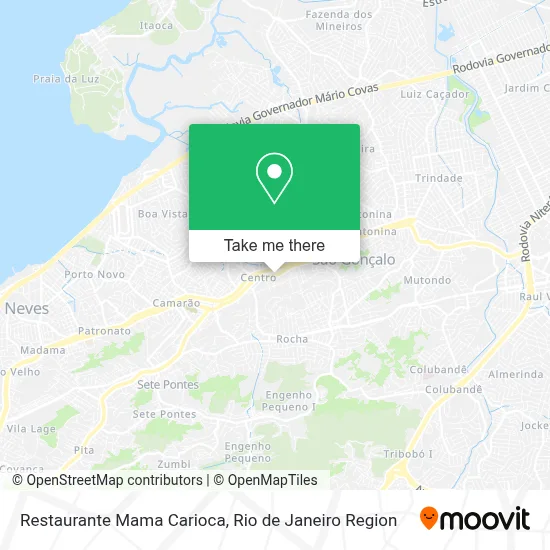 Restaurante Mama Carioca map