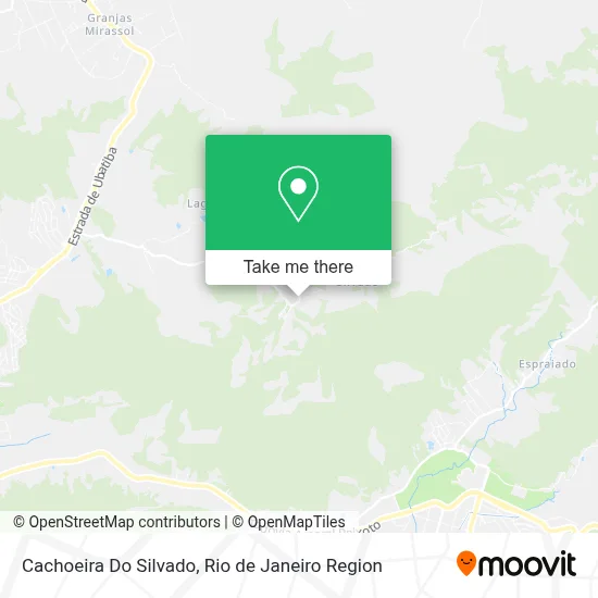 Cachoeira Do Silvado map