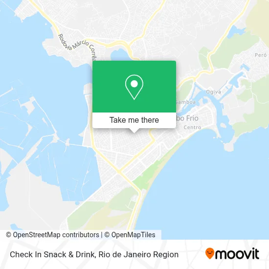 Check In Snack & Drink map