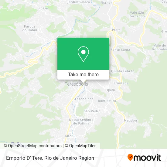 Emporio D' Tere map