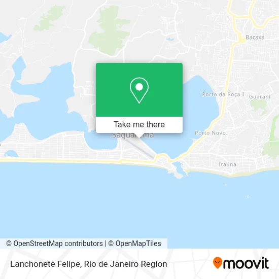 Lanchonete Felipe map