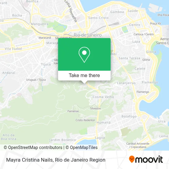 Mayra Cristina Nails map