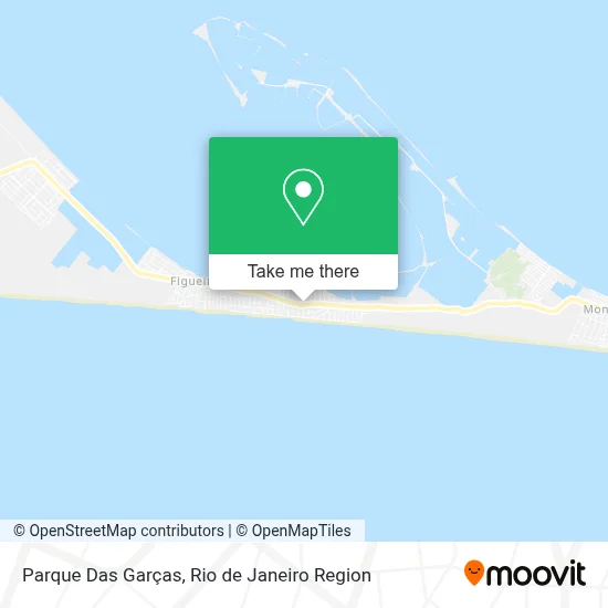 Parque Das Garças map