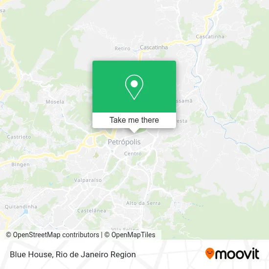 Maison Bleue map