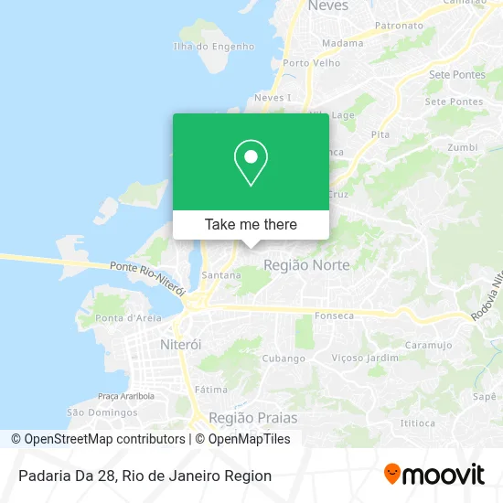 Padaria Da 28 map