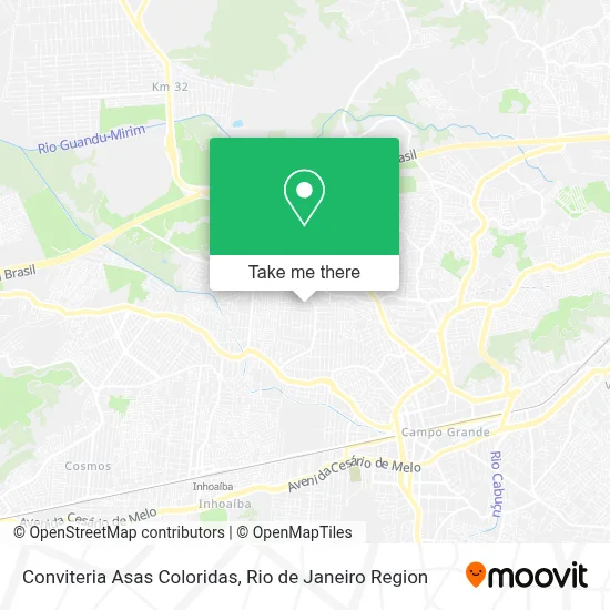 Conviteria Asas Coloridas map