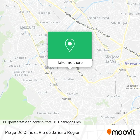 Praça De Olinda. map