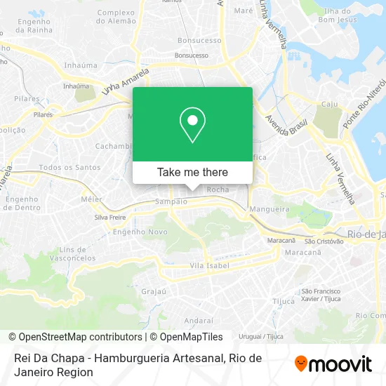 Rei Da Chapa - Hamburgueria Artesanal map