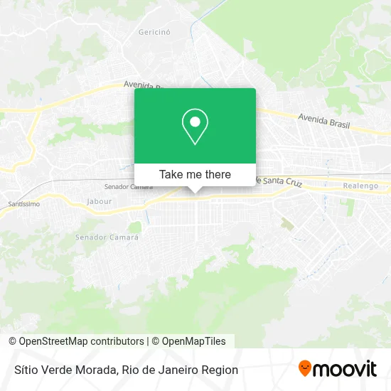 Sítio Verde Morada map