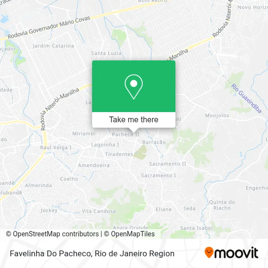 Favelinha Do Pacheco map