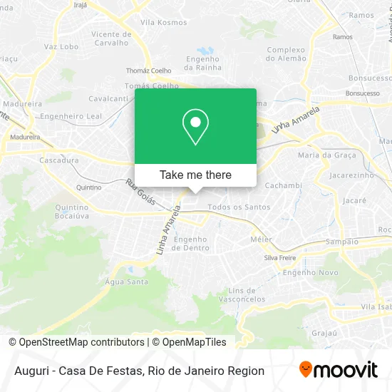 Auguri - Casa De Festas map