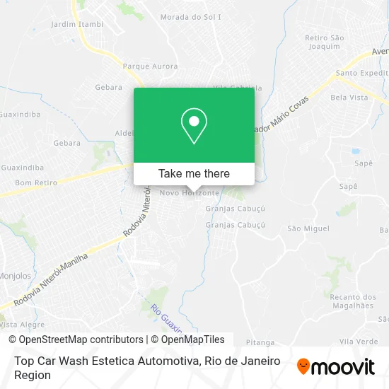 Top Car Wash Estetica Automotiva map