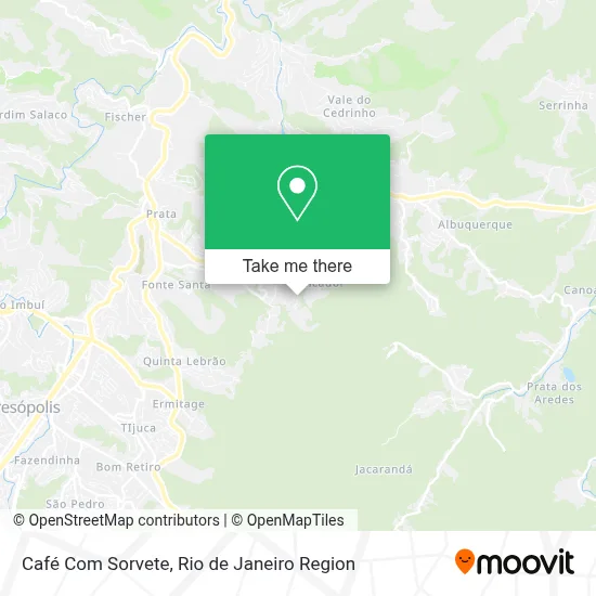 Café Com Sorvete map