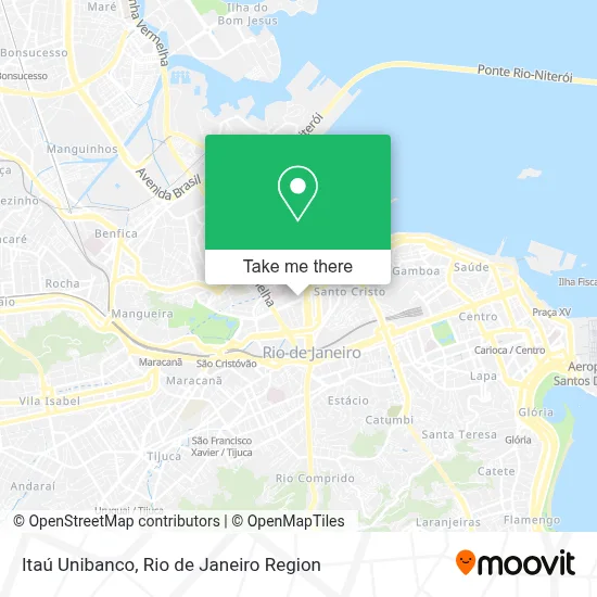 Itaú Unibanco map