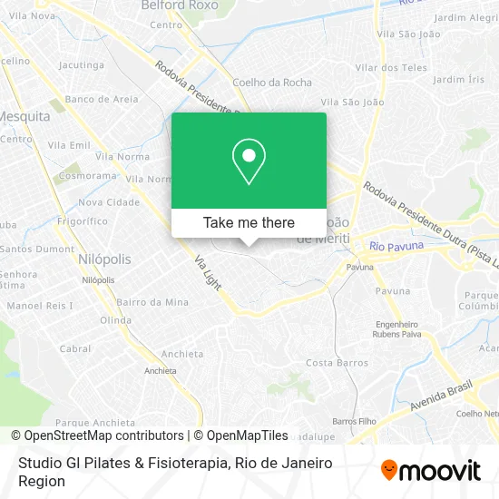 Studio Gl Pilates & Fisioterapia map