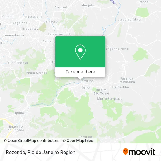 Rozendo map