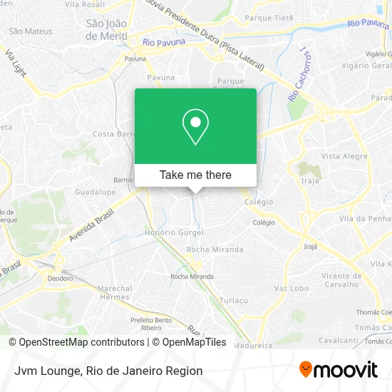 Jvm Lounge map
