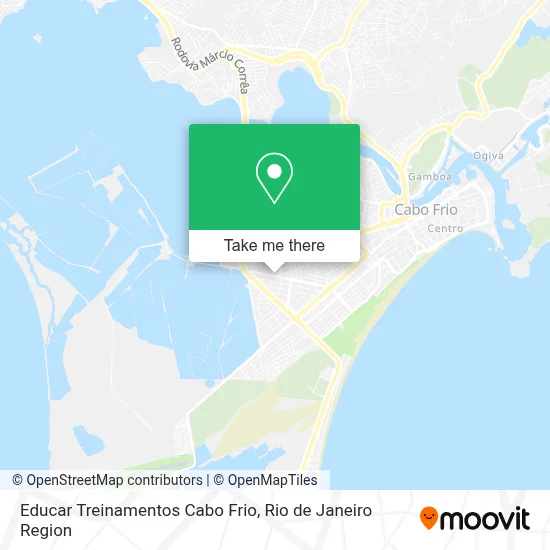 Educar Treinamentos Cabo Frio map