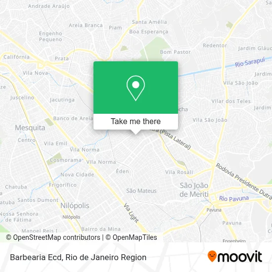 Barbearia Ecd map