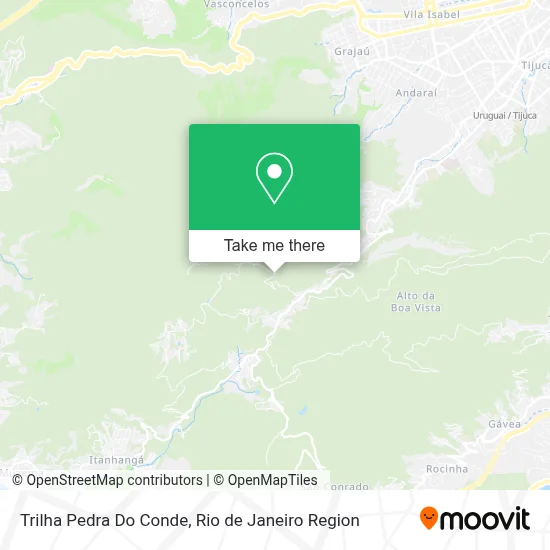 Trilha Pedra Do Conde map
