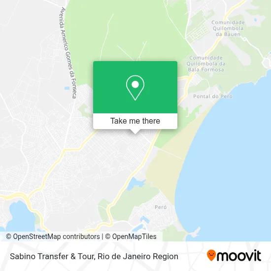 Sabino Transfer & Tour map