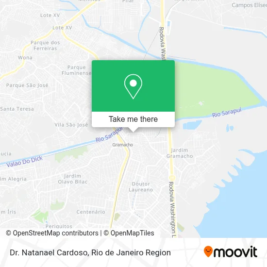 Dr. Natanael Cardoso map