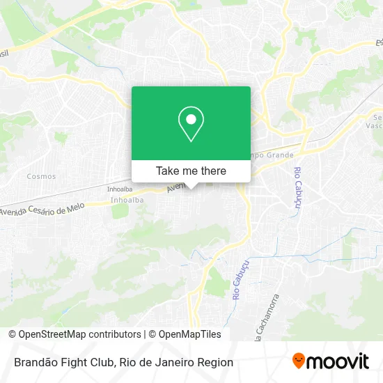 Brandão Fight Club map