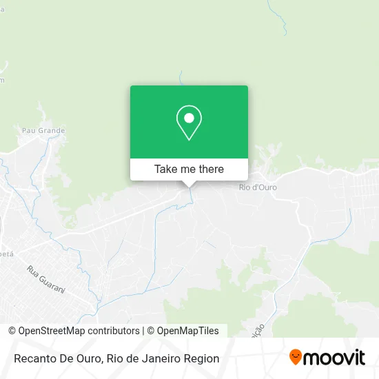 Recanto De Ouro map