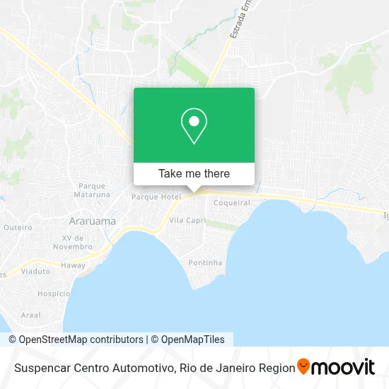 Suspencar Centro Automotivo map