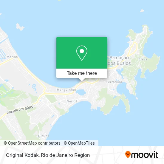 Original Kodak map