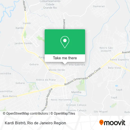Kardi Bistrô map