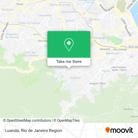 Luanda map