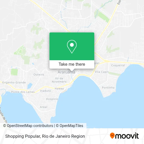 Shopping Popular map