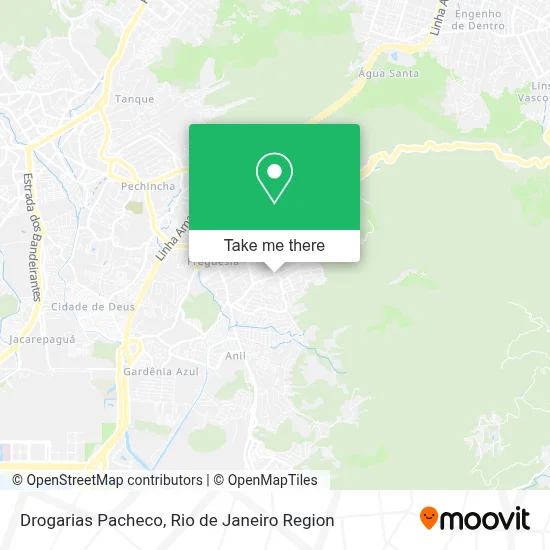 Drogarias Pacheco map