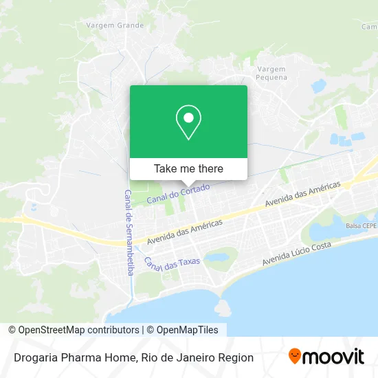 Drogaria Pharma Home map