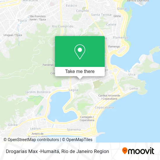 Drogarias Max -Humaitá map