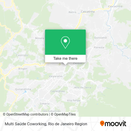 Multi Saúde Coworking map