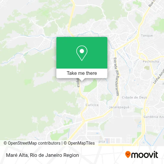 Maré Alta map