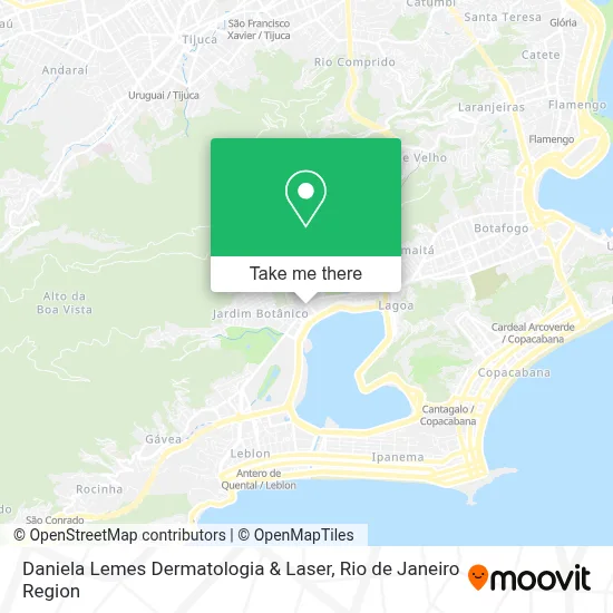 Daniela Lemes Dermatologia & Laser map
