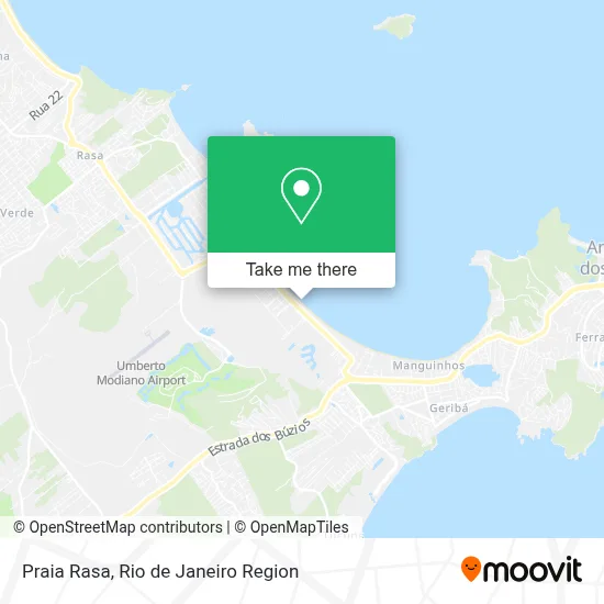 Praia Rasa map